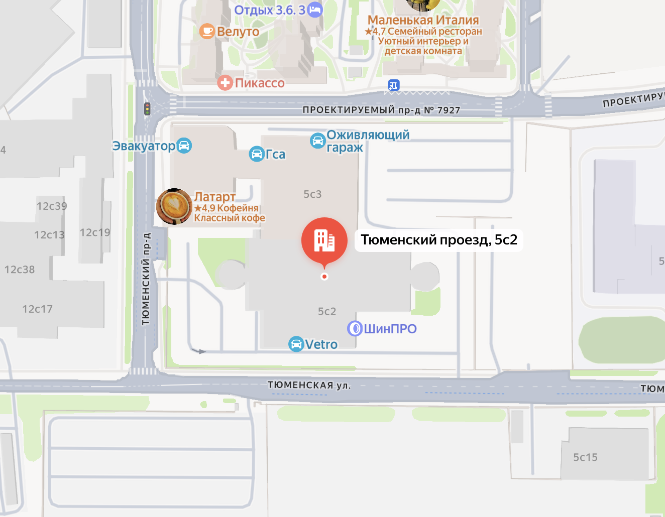 Карта локации WISTA MEET